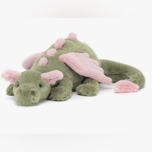 JELLY CAT Malachy Dragon 💚🩷